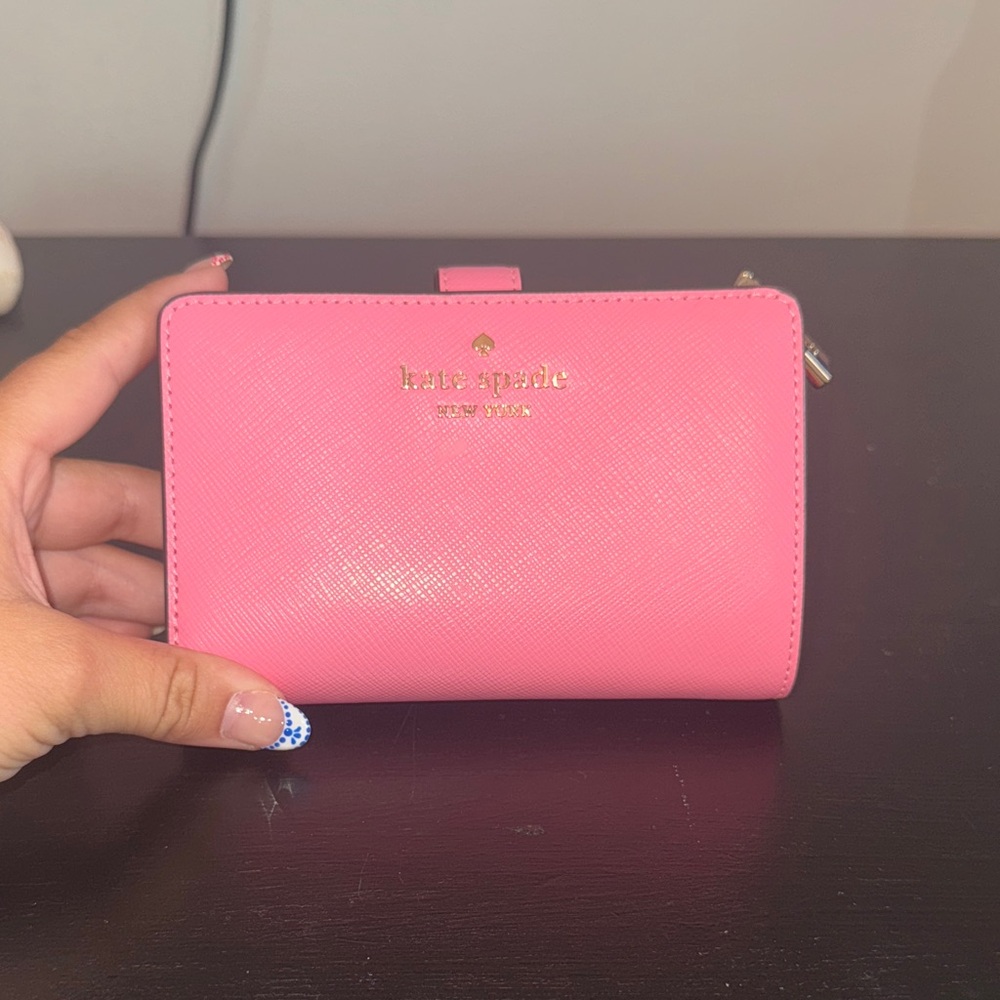 Kate Spade Pink Leather Wallet